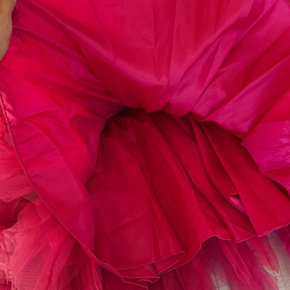 Ooh! La, La! Couture Fuchsia Tulle Dress - Picture 10 of 12